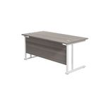 Jemini Rect Cant Desk 1600X800 G/Oak