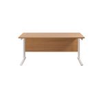 Jemini Rect Cant Desk 1800X800 N/Oak