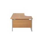 Jemini Rdl Lh Cantilever Desk N/Oak