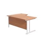 Jemini Rdl Rh Cantilever Desk Beech