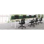Jemini 2P Bench Desk 3200 Grey Oak