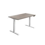 Jemini Sit/Stand Dsk 1200X800 G/Oak