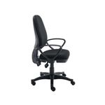 Astin Nesta Optr Chr Fxd Arms Blk