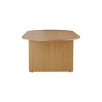 Jemini D-End Mte Tbl 2400X1200 N/Oak