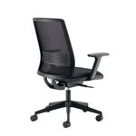 Cappela Nuevo Mesh Chr Adj Arms Blk