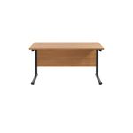 Jemini Du Rec Dsk 1400X800 N/Oak/Blk