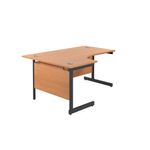 Jemini Rdl Lh Desk 1800X1200 Bch/Blk