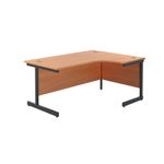 Jemini Rdl Rh Desk 1800X1200 Bch/Blk