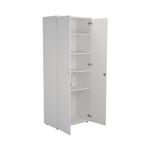 First Wdn Cupboard 2000 White