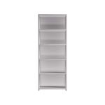5 Star Prem Bookcase 750X2000Mm Wht