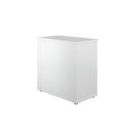Jemini Bookcase 800X450X800Mm Wht