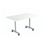 Jemini Rect Ttgtbl 1200X800 Wht/Slv