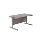 Jemini Rect Desk 1200X800Mm Goak/Slv