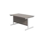 Jemini Rect Desk 1200X800Mm Goak/Wht