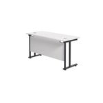 Jemini Du Rec Dsk 1200X600 Wht/Blk