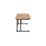 Jemini Du Rec Dsk 1200X800 N/Oak/Blk