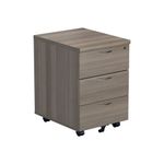 Jemini Rect Desk 1600X800 3Drw Ped