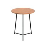 Shore Mid Table 600X735Mm Bch/Blk