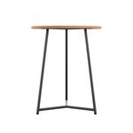Shore Mid Table 600X735Mm Bch/Blk