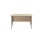 5 Star Rect 4 Leg Desk Ferrera Oak