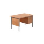 5 Star Rect 2 Drw Ped Beech