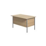5 Star Rect 2 Drw Ped Oak