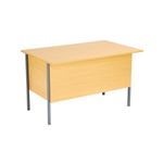 5 Star Rect 3 Drw Ped Oak