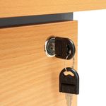 5 Star Rect 2 Drw Ped Beech