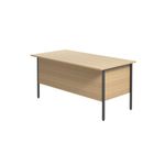 5 Star Rect 2 Drw Ped Oak