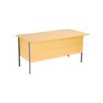 5 Star Rect 3 Drw Ped Oak