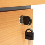 5 Star Dbl Ped 4Leg Desk Ellmau Bch