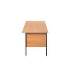 5 Star Dbl Ped 4Leg Desk Ellmau Bch