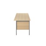 5 Star Dbl Ped 4 Leg Ferrera Oak