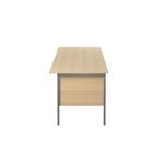 5 Star Rect 4 Leg Desk Ferrera Oak