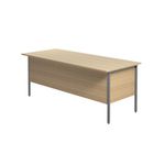 5 Star Rect 4 Leg Desk Ferrera Oak