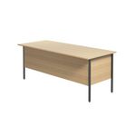 5 Star Rect 2 Drw Ped Oak