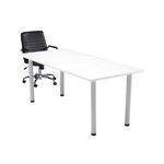 Jemini Rect Mte Tbl 1800X800X730 Wht