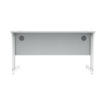 Polaris Rect Cant Desk 1400Mm Awht