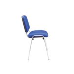 Jemini Mpps Stacking Chair Chm/Blue