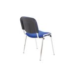 Jemini Mpps Stacking Chair Chm/Blue