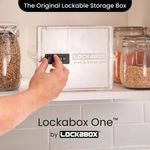 Lockabox One Storage Box 10L Crystal