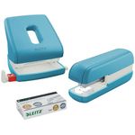 Leitz Cosy Stapler Cap 30 Sheets Blu