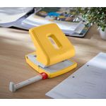 Leitz Cosy Hole Punch 30 Sheet Ylw