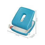 Leitz Cosy Hole Punch 30 Sheet Blue