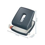 Leitz Cosy Hole Punch 30 Sheet Grey
