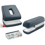 Leitz Cosy Hole Punch 30 Sheet Grey