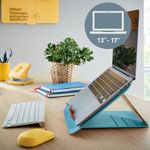 Leitz Ergo Adj Laptop Stand Calm Blu