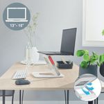 Leitz Ergo Adjust Laptop Stand Wht