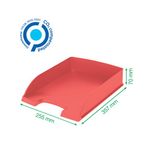 Leitz Recycle Letter Tray A4 Red