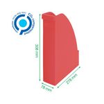 Leitz Recycle Magazine File A4 Red